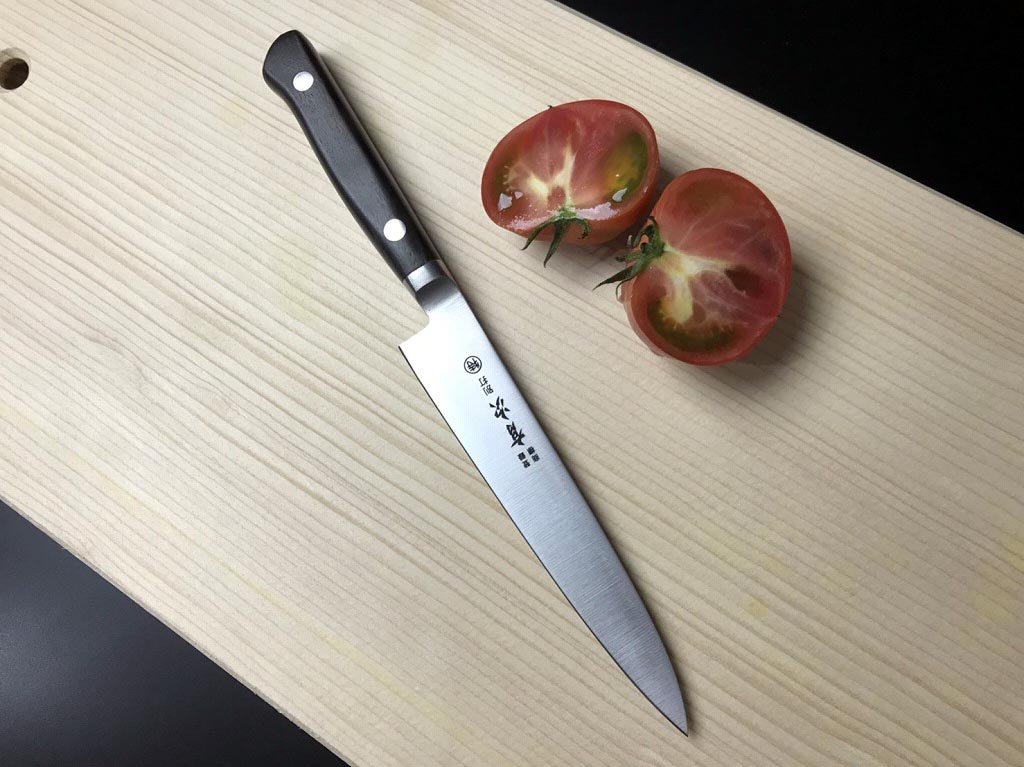 Amazon | 有次 包丁 ペティナイフ 果物ナイフ 120mm 超合金鋼 築地